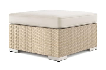 Bahamas Divanmodul – Loungebord Utendørs 75x75 cm til Sofaer - Beige - Hagemøbler & utemiljø - Hagebord - Loungebord & Sofabord utendørs