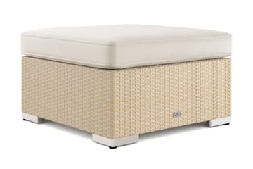Bahamas Divanmodul – Loungebord Utendørs 75x75 cm til Sofaer - Beige - Hagemøbler & utemiljø - Hagebord - Loungebord & Sofabord utendørs