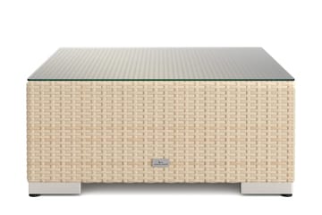 Bahamas Divanmodul – Loungebord Utendørs 75x75 cm til Sofaer - Beige - Hagemøbler & utemiljø - Hagebord - Loungebord & Sofabord utendørs