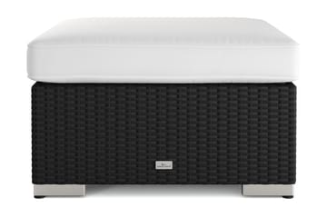 Bahamas Divanmodul – Loungebord Utendørs 75x75 cm til Sofaer - Svart - Hagemøbler & utemiljø - Hagebord - Loungebord & Sofabord utendørs