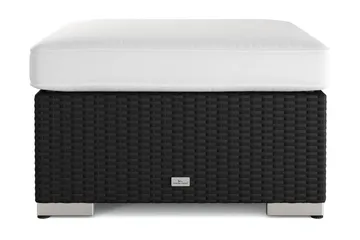 Bahamas Divanmodul – Loungebord Utendørs 75x75 cm til Sofaer - Svart - Hagemøbler & utemiljø - Hagebord - Loungebord & Sofabord utendørs