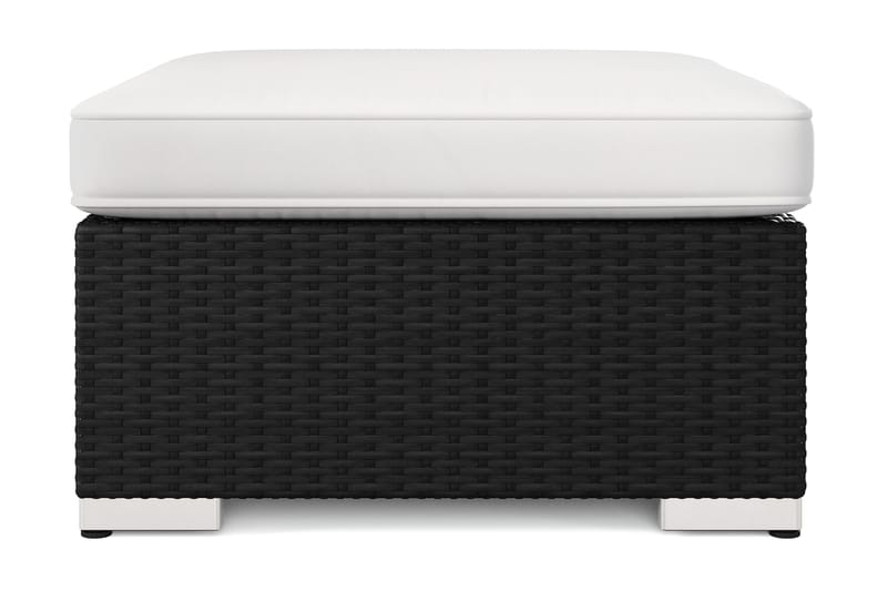 Bahamas Divanmodul – Loungebord Utendørs 75x75 cm til Sofaer - Svart - Hagemøbler & utemiljø - Hagebord - Loungebord & Sofabord utendørs