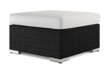 Bahamas Divanmodul – Loungebord Utendørs 75x75 cm til Sofaer - Svart - Hagemøbler & utemiljø - Hagebord - Loungebord & Sofabord utendørs