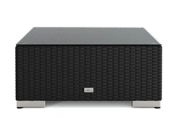 Bahamas Divanmodul – Loungebord Utendørs 75x75 cm til Sofaer - Svart - Hagemøbler & utemiljø - Hagebord - Loungebord & Sofabord utendørs