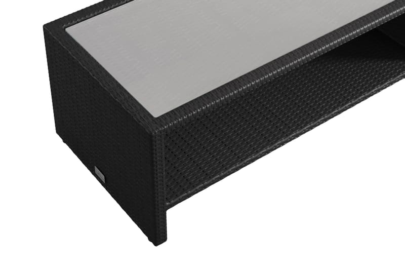 Bahamas Loungbord och Soffbord med hylla Utomhus 113 cm Kons NO BRAND - Hagemøbler & utemiljø - Hagebord - Loungebord & Sofabord utendørs