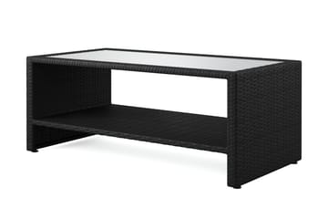 Bahamas Loungbord och Soffbord med hylla Utomhus 113 cm Kons - Hagemøbler & utemiljø - Hagebord - Loungebord & Sofabord utendørs