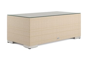 Bahamas Loungebord utomhus 113x58 cm till soffgrupp i konstr NO BRAND - Hagemøbler & utemiljø - Hagebord - Loungebord & Sofabord utendørs