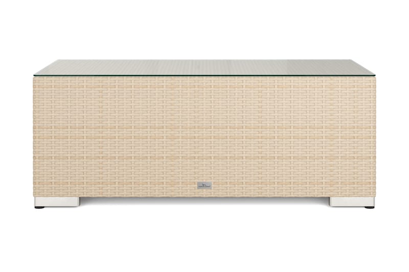 Bahamas Sofabord Utendørs 113x58 cm Kunstrotting - Beige - Hagemøbler & utemiljø - Hagebord - Loungebord & Sofabord utendørs
