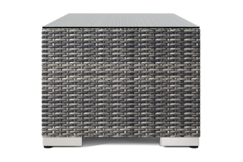 Bahamas Sofabord Utendørs 113x58 cm Kunstrotting - Grå - Hagemøbler & utemiljø - Hagebord - Loungebord & Sofabord utendørs