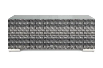 Bahamas Sofabord Utendørs 113x58 cm Kunstrotting - Grå - Hagemøbler & utemiljø - Hagebord - Loungebord & Sofabord utendørs