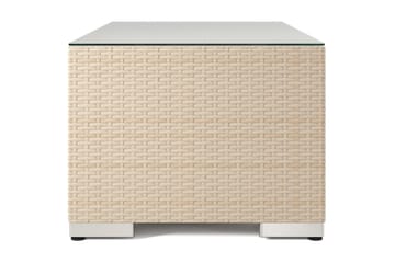 Bahamas Sofabord Utendørs 113x58 cm Kunstrotting - Sand - Hagemøbler & utemiljø - Hagebord - Loungebord & Sofabord utendørs