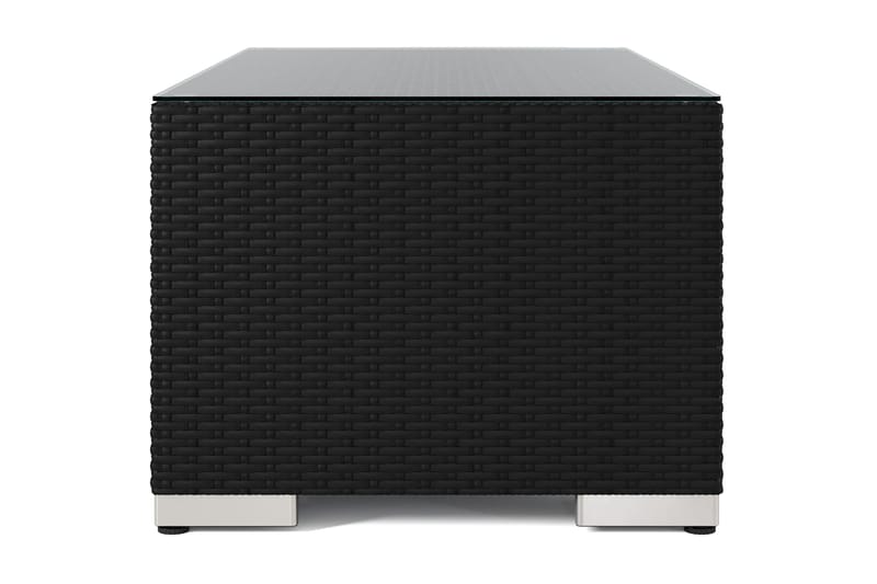 Bahamas Sofabord Utendørs 113x58 cm Kunstrotting - Svart - Hagemøbler & utemiljø - Hagebord - Loungebord & Sofabord utendørs