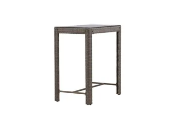 Alo Barbord 100 cm - Grå - Hagemøbler & utemiljø - Hagebord - Barbord utendørs