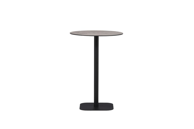 Barbord Milano 70 cm Rundt Grå - Barbord utendørs