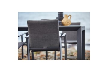 Bord Hillerstorp Borgdala 220/340 x 107 x H75,5 cm Grå - Hagemøbler & utemiljø - Hagebord - Spisebord ute