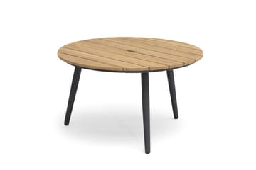 Bord Hillerstorp Ekeryd Ø80 cm - Natur - Hagemøbler & utemiljø - Hagebord - Loungebord & Sofabord utendørs