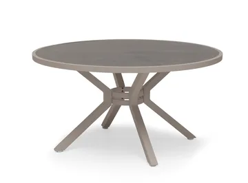 Bord Hillerstorp Hånger Ø140 cm - Grå - Hagemøbler & utemiljø - Hagebord - Spisebord ute