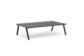 Bord Hillerstorp Kungshult 81 x 140 cm Grå - Hagemøbler & utemiljø - Hagebord - Sidebord utendørs