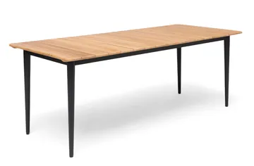 Bord Hillerstorp Lerdala 210 x 90 cm Natur - Brun - Hagemøbler & utemiljø - Hagebord - Spisebord ute