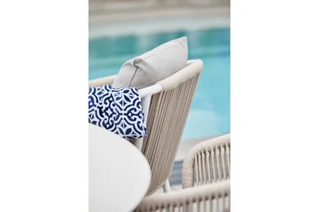 Bord Hillerstorp Oxhult Ø145 cm Hvit - Hvit - Hagemøbler & utemiljø - Hagebord - Spisebord ute