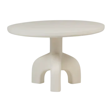 Bord Luno 120 cm rundt utendørs - Natur - Hagemøbler & utemiljø - Hagebord - Spisebord ute