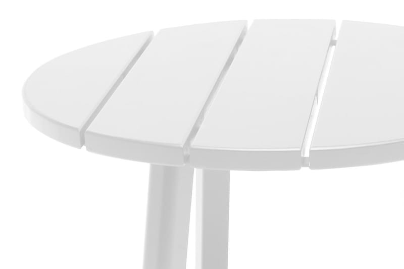 Bord Tennesse 50 cm Rundt Hvit - Hillerstorp - Loungebord & Sofabord utendørs
