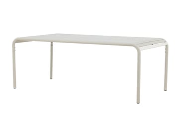 Borneo Spisebord Utendørs 100x200 cm - Beige - Hagemøbler & utemiljø - Hagebord - Spisebord ute