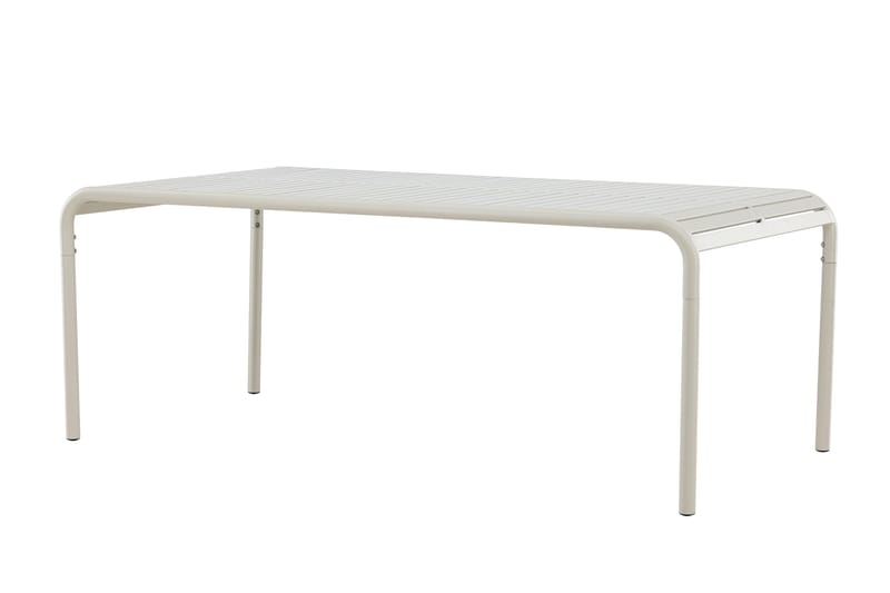 Borneo Spisebord Utendørs 100x200 cm - Beige - Hagemøbler & utemiljø - Hagebord - Spisebord ute