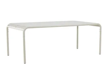 Borneo Spisebord Utendørs 100x200 cm - Beige - Hagemøbler & utemiljø - Hagebord - Spisebord ute