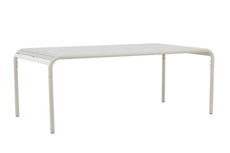 Borneo Spisebord Utendørs 100x200 cm - Beige - Hagemøbler & utemiljø - Hagebord - Spisebord ute