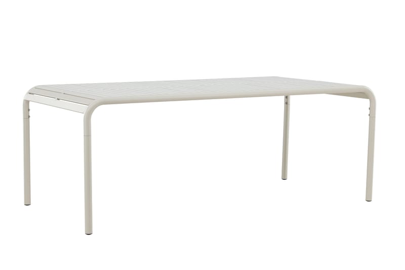Borneo Spisebord Utendørs 100x200 cm - Beige - Hagemøbler & utemiljø - Hagebord - Spisebord ute