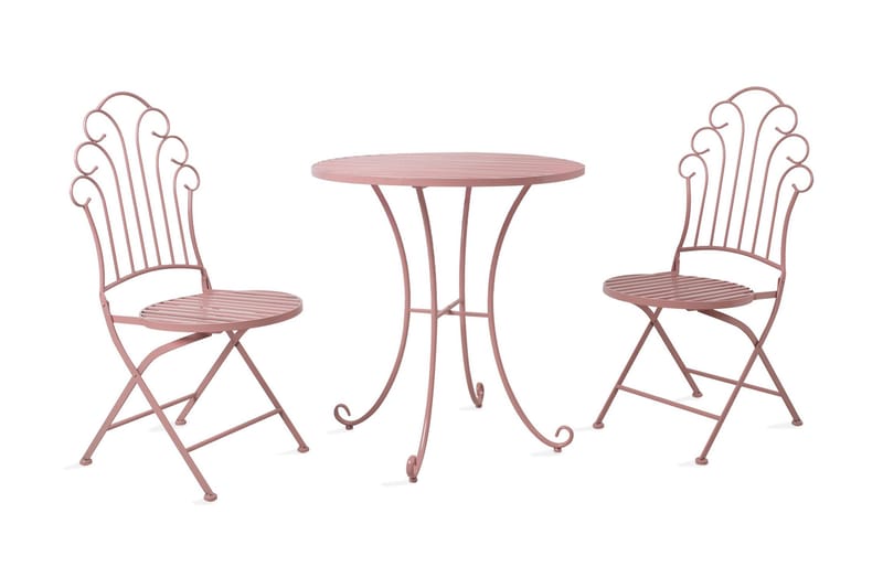 Balkongsett Rosy Rosa - Cafébord