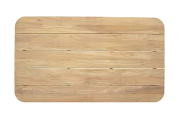 Barbados Sofabord 80 cm - Tre / Natur - Hagemøbler & utemiljø - Hagebord - Cafébord