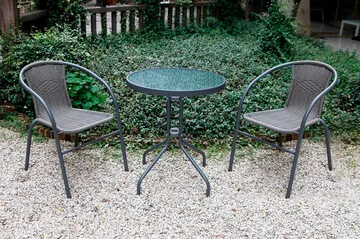 Bistro Bord Grå - Hagemøbler & utemiljø - Hagebord - Cafébord