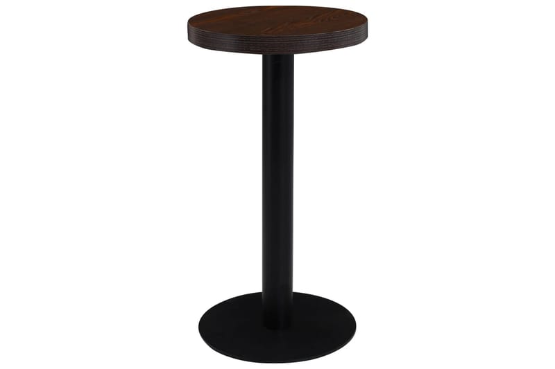 Bistrobord mørkebrun 40 cm MDF - Brun - Cafébord