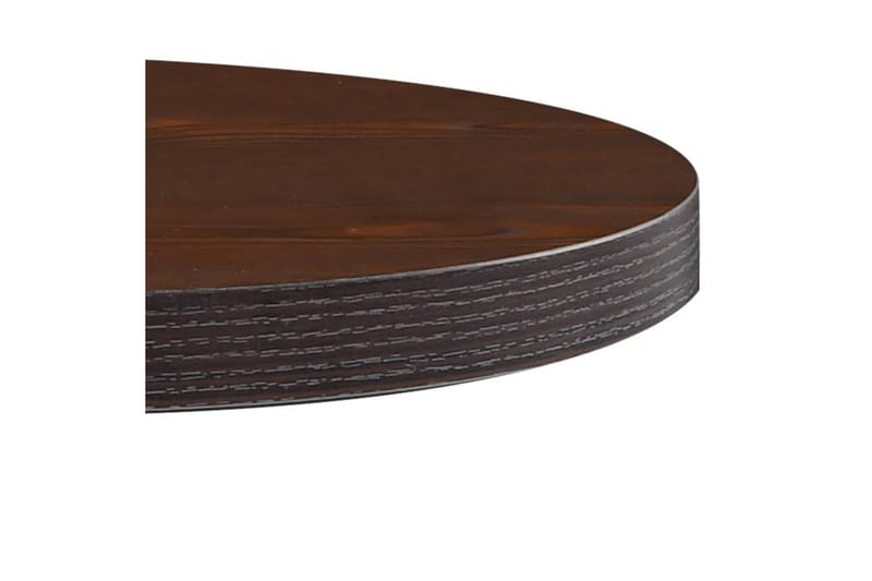 Bistrobord mørkebrun 50 cm MDF - Brun - Cafébord