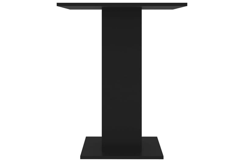 Bistrobord svart 60x60x75 cm sponplate - Svart - Cafébord