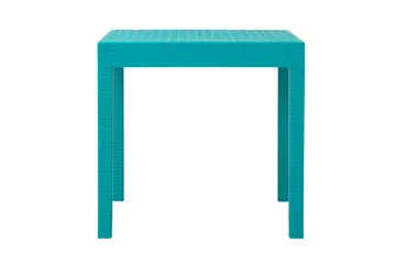 Bord Nadia 80x80 cm - Turkis - Hagemøbler & utemiljø - Hagebord - Cafébord