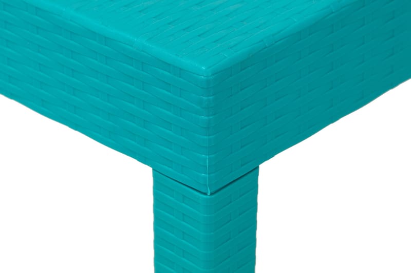 Bord Nadia 80x80 cm - Turkis - Hagemøbler & utemiljø - Hagebord - Cafébord
