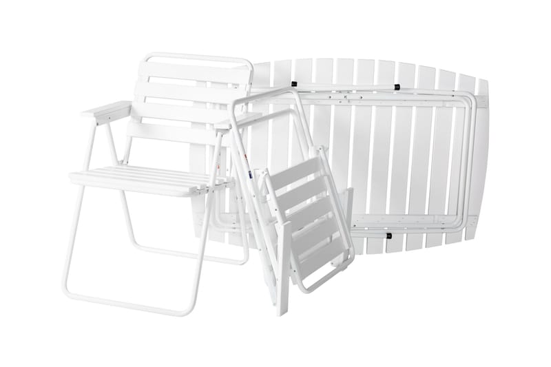 Bord Retro 403, Hvit - Varax - Hagemøbler & utemiljø - Hagebord - Cafébord