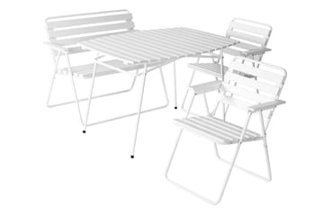 Bord Retro 403, Hvit - Varax - Hagemøbler & utemiljø - Hagebord - Cafébord