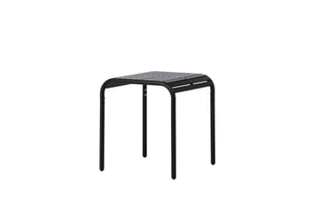 Borneo Cafébord 70 cm - Svart - Hagemøbler & utemiljø - Hagebord - Cafébord