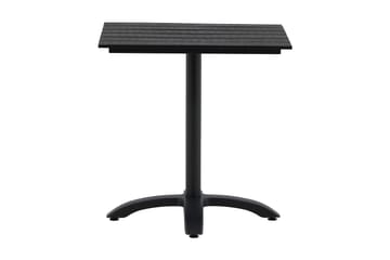 Colorado Cafébord 70 cm Svart - Venture Home - Hagemøbler & utemiljø - Hagebord - Cafébord