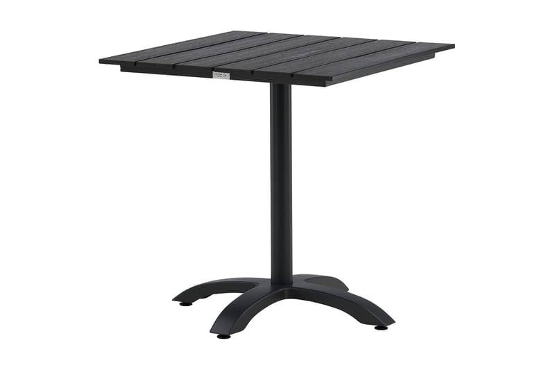 Colorado Cafébord 70 cm Svart - Venture Home - Hagemøbler & utemiljø - Hagebord - Cafébord