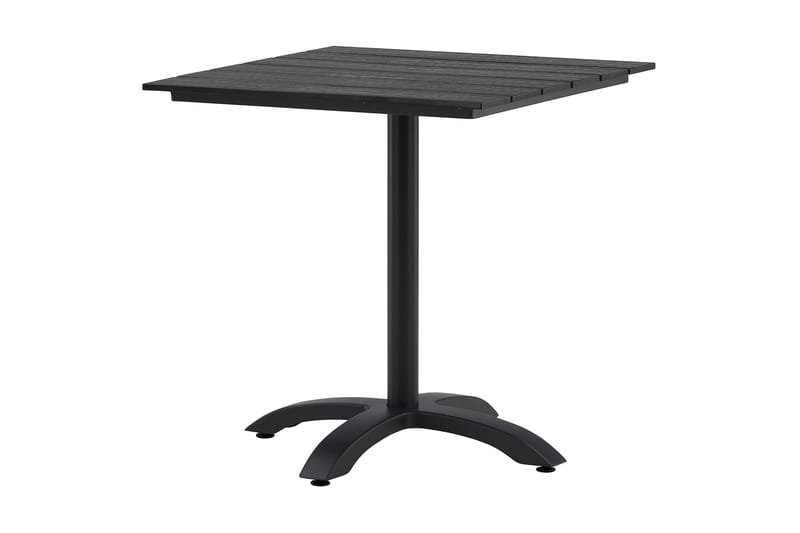 Colorado Cafébord 70 cm Svart - Venture Home - Hagemøbler & utemiljø - Hagebord - Cafébord