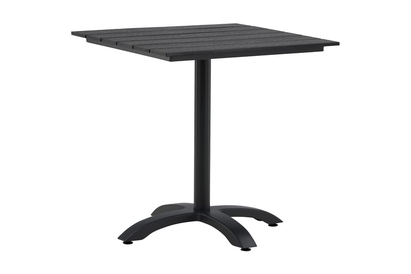 Colorado Cafébord 70 cm Svart - Venture Home - Hagemøbler & utemiljø - Hagebord - Cafébord