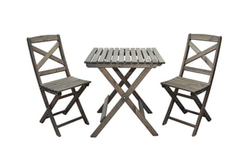 Edilma Klaffebord 65 cm - Grå - Hagemøbler & utemiljø - Hagebord - Cafébord