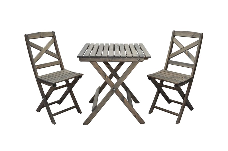 Edilma Klaffebord 65 cm - Grå - Hagemøbler & utemiljø - Hagebord - Cafébord