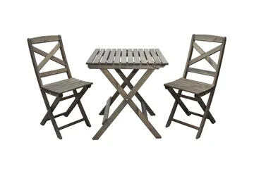 Edilma Klaffebord 65 cm - Grå - Hagemøbler & utemiljø - Hagebord - Cafébord