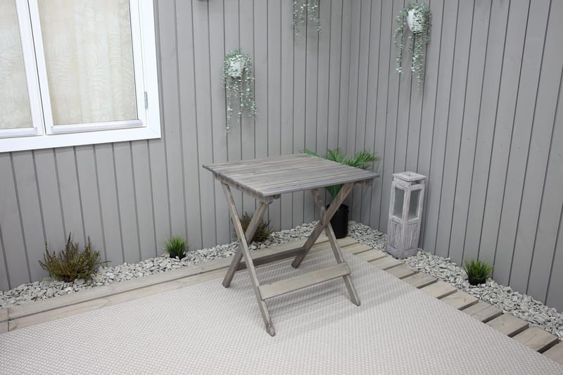 Edilma Klaffebord 65 cm - Grå - Hagemøbler & utemiljø - Hagebord - Cafébord